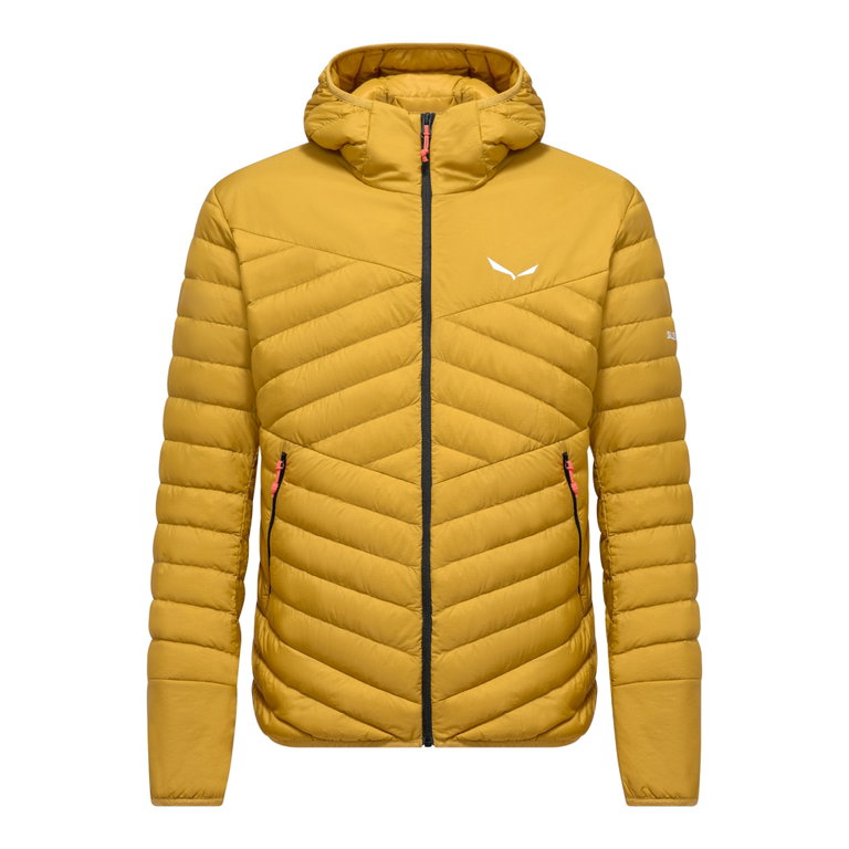 Salewa Daunenjacke Brenta (windbeständig und wasserabweisend) 2025 olivegelb Herren