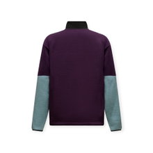 Salewa Fleecejacke Fanes Full-Zip (warm, Flauschige Textur) violett/hellblau Herren