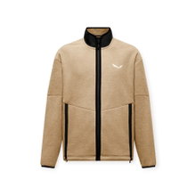 Salewa Fleecejacke Fanes Full-Zip (warm, Flauschige Textur) beige Herren