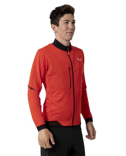 Salewa Fleecejacke Pedroc 2 Polarlite (leicht, warm) flamerot Herren