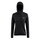 Salewa Trekking Fleece Jacket Puez Waffle Hybrid Polarlite (with hood, quick-drying) black ladies