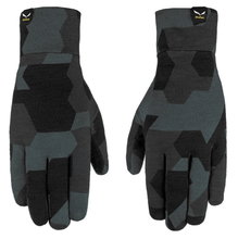 Salewa Liner-Handschuh Ortles Cristallo (warm und atmungsaktiv) - schwarz/camou