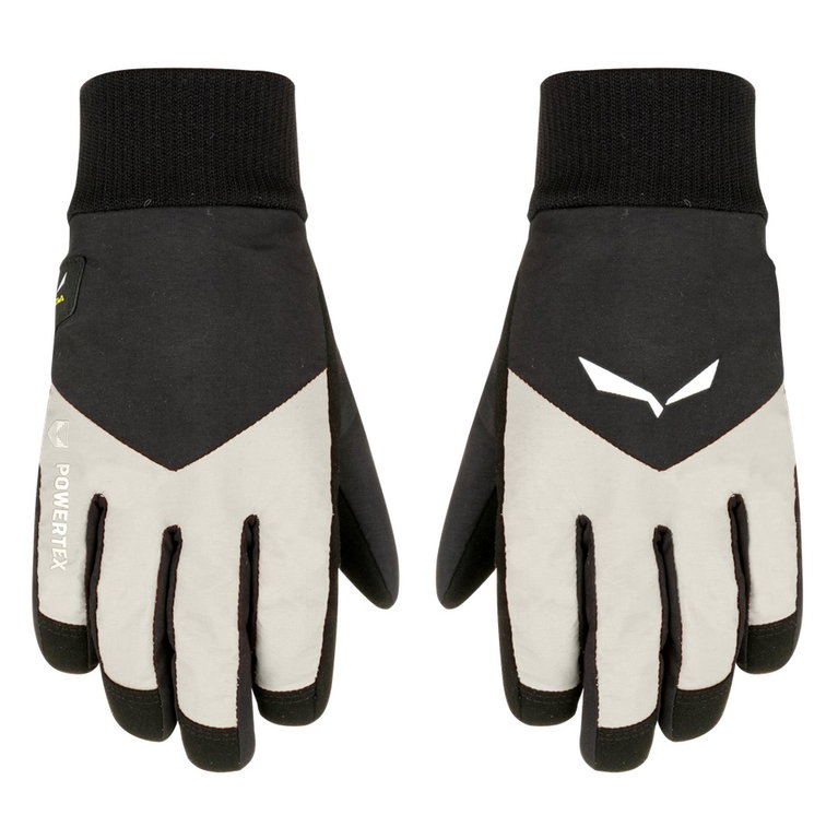 Salewa Winter Gloves Kids PTX/TWR (waterproof and breathable) black/beige Children