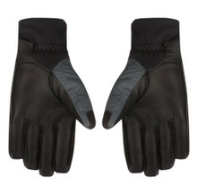 Salewa Winter Gloves Ortles Twr - warm, windproof and breathable - black/grey Men