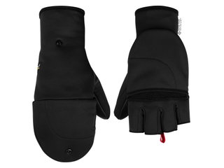 Salewa Gloves Winter Sesvenna Fold Back (windproof and breathable) - black
