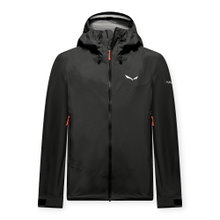 Salewa Wander-Hardshelljacke Ortles PTX 3L (wasserdicht, winddicht) schwarz Herren