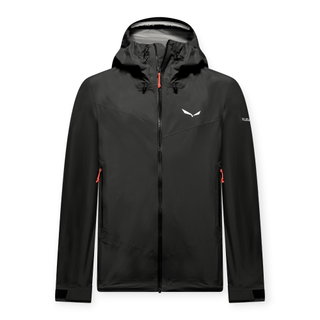 Salewa Wander-Hardshelljacke Ortles PTX 3L (wasserdicht, winddicht) schwarz Herren