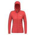 Salewa Isolations-Hybridjacke Ortles TirolWool Responsive Hybrid (warm, wasserabweisend) flamerot Damen