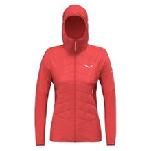 Salewa Izolacyjna hybrydowa kurtka Ortles TirolWool Responsive Hybrid (ciepła, wodoodporna) ognista czerwień damska