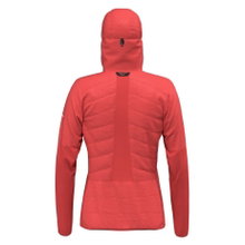 Salewa Izolacyjna hybrydowa kurtka Ortles TirolWool Responsive Hybrid (ciepła, wodoodporna) ognista czerwień damska