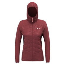 Salewa Isolation Hybrid Jacket Ortles TirolWool Responsive Hybrid (warm, water-repellent) burgundy Women