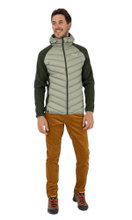 Salewa Isolations-Winterjacke Fanes Sarner (Daune, Sarner Wolle) hellgrün/olivegrün Herren