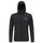 Salewa Kapuzenjacke Puez Waffle Hybrid Polarlite (weich, schnelltrocknend) schwarz Herren