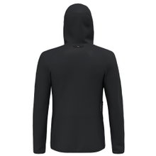 Salewa Kapuzenjacke Puez Waffle Hybrid Polarlite (weich, schnelltrocknend) schwarz Herren