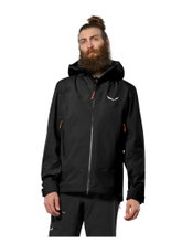 Salewa Ortles GTX 3L EPE Hiking Hard Shell Jacket (waterproof, windproof) black men's
