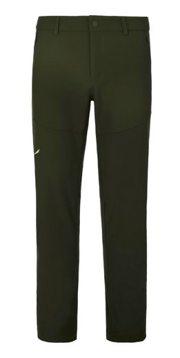 Salewa Softshell-Wanderhose Dolomia (2-Wege-Stretch, warm, wind- und wasserabweisend) khakigrün Herren
