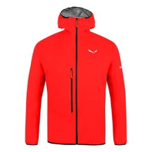 Salewa Softshelljacke Agner 2 3L Powertex (winddicht, wasserdicht, komprimierbar) flamerot Herren