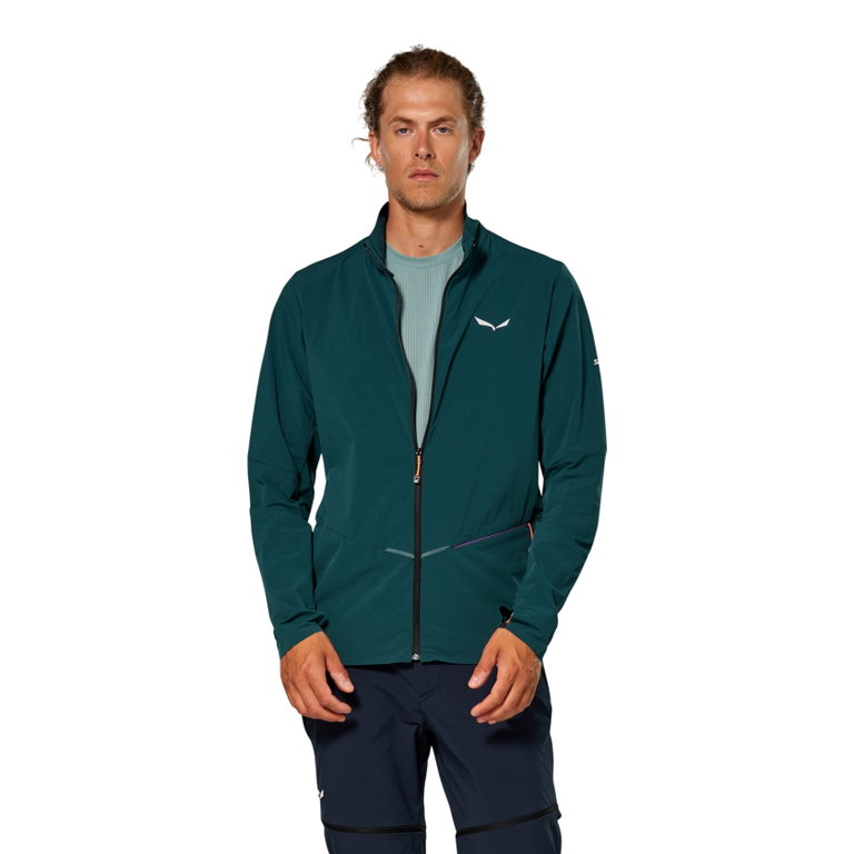 Salewa Softshelljacke Pedroc DST Light (leicht, atmungsaktiv) pond blau Herren