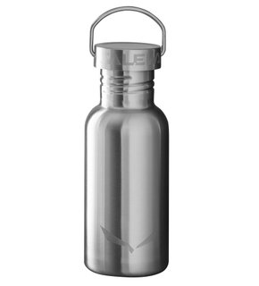 Salewa Trinkflasche Aurino Edelstahl (leicht, robuste Material) 500ml silber