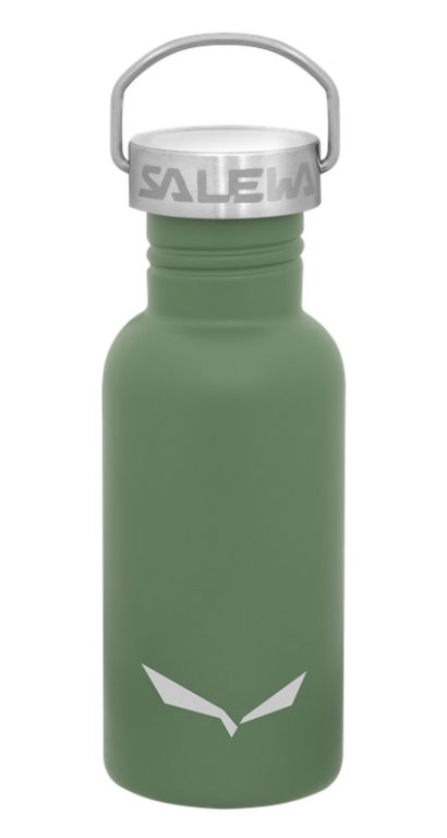 Salewa Aurino Stainless Steel Water Bottle (lightweight, robust material) 500ml green