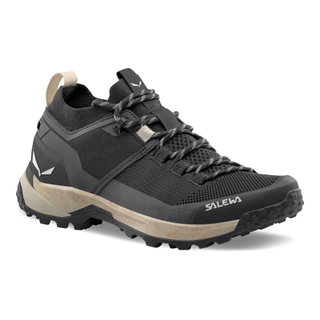 Salewa Wanderschuhe Puez 2 Knit Powertex (Trekking, wasserdicht) schwarz Damen