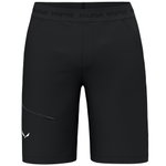 Salewa Trekking-Wanderhose Puez 4 Short (4-Wege-Stretch) kurz schwarz Herren