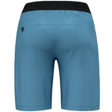 Salewa Trekking-Wanderhose Puez 4 Short (4-Wege-Stretch) kurz blau Herren