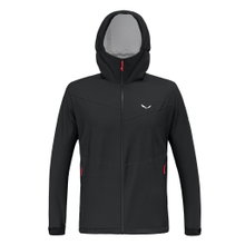 Salewa Trekking-Wanderjacke Puez Powertex (2,5-Lagen Hardshelljacke, wind- und wasserdicht) schwarz Herren