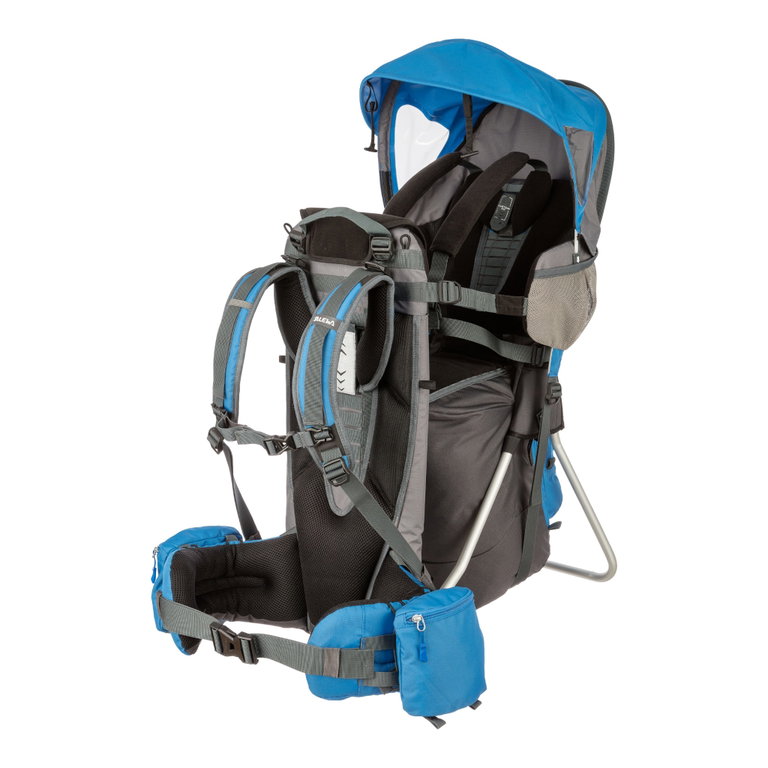 Salewa Wanderrucksack (Kindertrage) Koala II blau/grau