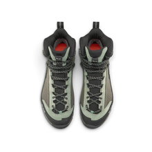 Salewa Wanderschuhe MTN Trainer 3 Tech Mid GTX (Exkursions-Bergstiefel, Veloursleder, wasserdicht) mintgrün/grün Damen