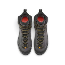 Salewa Wanderschuhe MTN Trainer 3 Tech Mid GTX (Exkursions-Bergstiefel, Veloursleder, wasserdicht) schwarz Damen