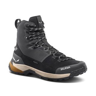 Salewa Wanderschuhe Puez Winter Mid Powertex (Trekking, wasserdicht Powertex®-Membran) schwarz Herren