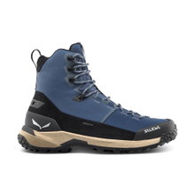 Salewa Wanderschuhe Puez Winter Mid Powertex (Trekking, wasserdicht Powertex®-Membran) denimblau/schwarz Herren