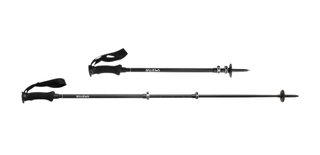 Kije trekkingowe Salewa Puez Aluminum Pro (kije teleskopowe, lekkie, regulowane wysokościowo) czarne - 2 sztuki