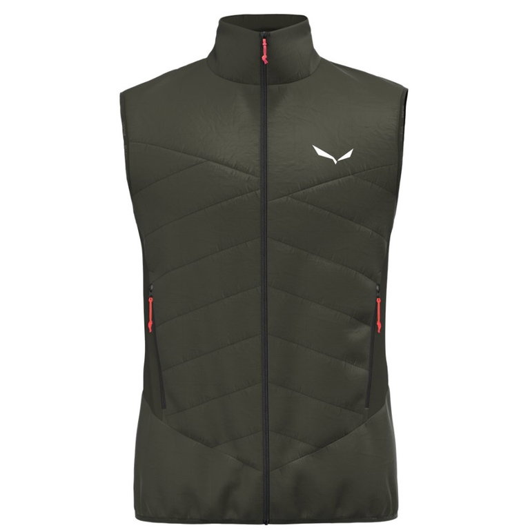 Salewa Outdoor Vest Ortles Hybrid TirolWool® Responsive (warm, windproof, water-repellent) olive green Men