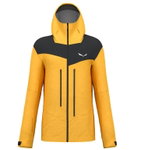 Salewa Wander-Winterjacke Ortles 3L Powertex (3-Lagen-Hardshell, wasser- und winddicht) gelb Herren