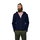 Salewa Fanes Sarner Full-Zip Wool Jacket (made from alpine wool knit, warm) navy blue melange men's