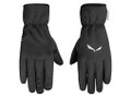 Salewa Softshellhandschuhe Ws Finger (wasserabweisendem, winddichtem und atmungsaktivem) schwarz