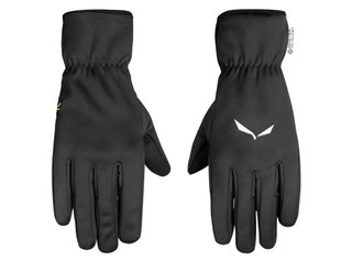 Salewa Softshell Gloves Ws Finger (water-repellent, windproof and breathable) black