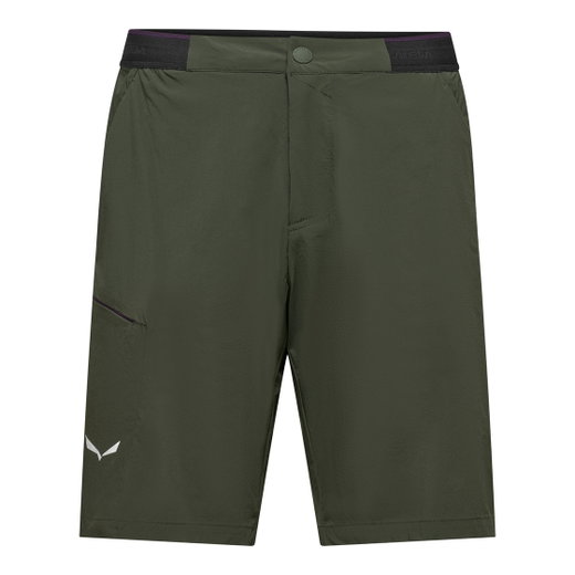 Salewa Wanderhose Pedroc Cargo 4 DST Short (atmungsaktiv, leicht) kurz olivegrün Herren