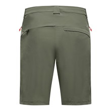 Salewa Softshell-Wanderhose Puez Talveno DST (4-Wege-Stretch, schnelltrocknend) kurz fadded grün Herren