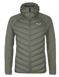 Salewa Isolations-Winterjacke Fanes Sarner (Daune, Sarner Wolle) olivegrün Herren