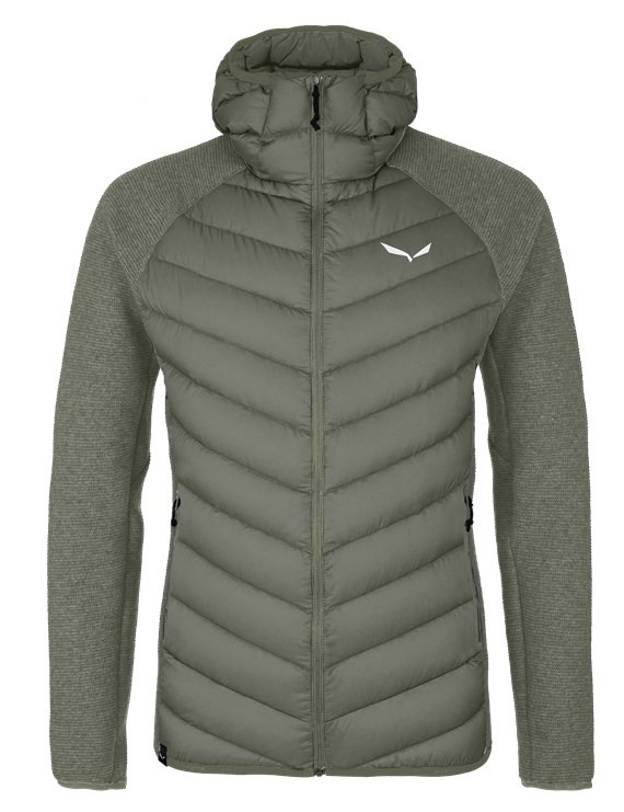 Salewa Isolations-Winterjacke Fanes Sarner (Daune, Sarner Wolle) olivegrün Herren