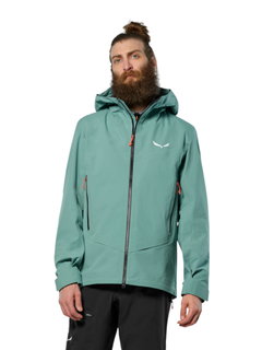 Salewa Wander-Hardshelljacke Ortles GTX 3L EPE (wasserdicht, winddicht) grün Herren