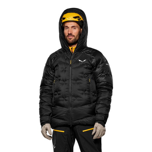 Salewa Winter-Daunenjacke Ortles Heavy RDS DWN Pro (Bergsteigen, warm, komprimierbar) schwarz Herren