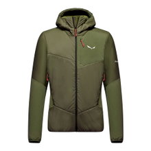 Salewa Winterjacke Ortles Hybrid TirolWool® Air (warm, atmungsaktiv, Thermoregulation) grün Herren
