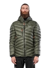 Salewa Daunenjacke Ortles Medium 3 RDS (warm, wasser-windabweisend, komprimierbar) grün Herren