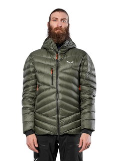 Salewa Daunenjacke Ortles Medium 3 RDS (warm, wasser-windabweisend, komprimierbar) grün Herren