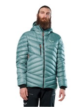Salewa Daunenjacke Ortles Medium 3 RDS (warm, wasser-windabweisend, komprimierbar) tealblau Herren