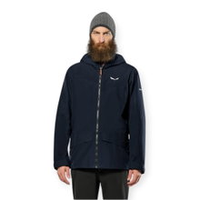 Salewa Wander-Hardshelljacke Puez GTX 2L EPE (wasserdicht, winddicht) navyblau Herren